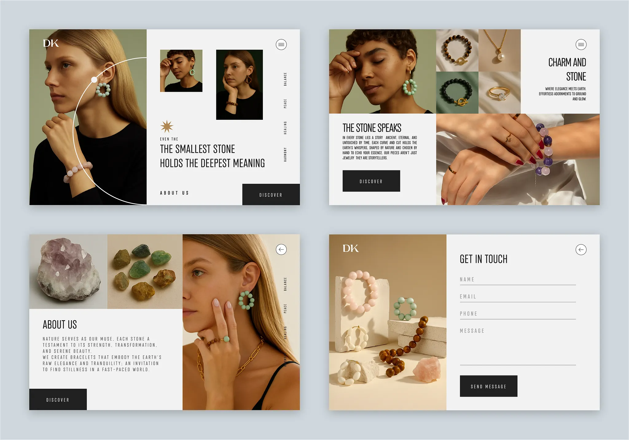 Dhankamya E-Commerce Landing Page UI